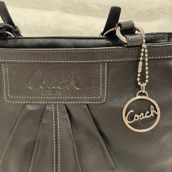 Coach Vintage Leather Tote - Black - Picture 3 of 12